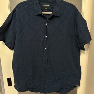 Men's XXL Bonobos short-sleeve button-down shirt